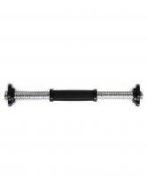 Гриф гантельный STARFIT BB-105 35 см, (d = 25 мм), металлический, с пластиковыми замками фото