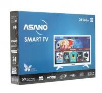 Телевизор LED ASANO 24" 24LH7011T HD READY белый Smart TV фото
