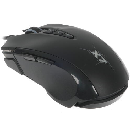 Мышь A4 Tech X89 черный оптическая (2400dpi) USB (8but) фото