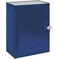 Короб архивный с завязками OfficeSpace разборный, БВ, 120мм,ассорти,клапан микрогофрокартон,до 1000л фото