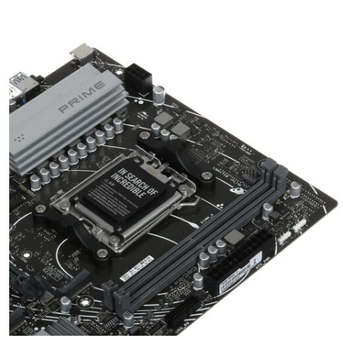 Материнская плата ASUS PRIME B650M-R  <S-AM5 AMD B650 2xDDR5 mATX AC`97 8ch(7.1) 2.5Gg RAID+HDMI> фото