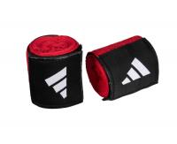 Бинты боксерские эластичные Adidas Boxing IBA Pro Hand Wrap красные (длина 3.5 м) фото