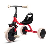 (м) Велосипед детский 3-х колесный City-Ride CH-B3-10BK пластиковые колеса 9/7.5", пластиковое сиден фото