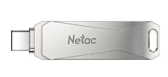 USB флеш-накопитель 128Gb Netac U782C серебро USB 3.0 (NT03U782C-128G-32PN) фото