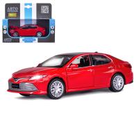 ТМ "Автопанорама" Машинка металлическая 1:34 Toyota Camry, красный, свет, звук, откр. двери, капот и фото