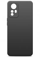 Чехол для Xiaomi Redmi Note 12S Borasco Microfiber 72063 черный фото