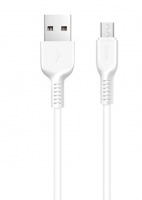 Кабель USB - MicroUSB HOCO X20 3.0м белый (6957531068952) фото