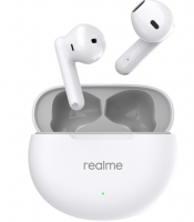 Беспроводные bluetooth наушники Realme Buds T01 белый (6941764436206) фото