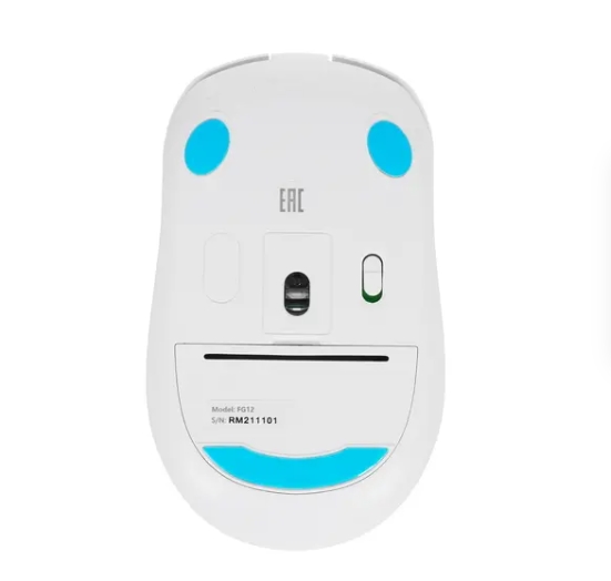 Комплект клавиатура + мышь A4 Fstyler FG1012 белый Wireless USB Multimedia фото