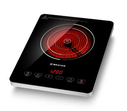 Настольная плитка BRAYER BR2810 инфракрасная фото