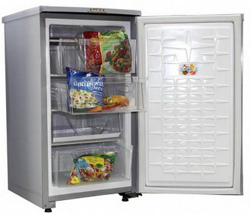 Морозильник САРАТОВ 154 серый фото
