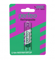 Аккумулятор PERFEO (PF_C3317) LI-ION 18650 2000 mAh фото