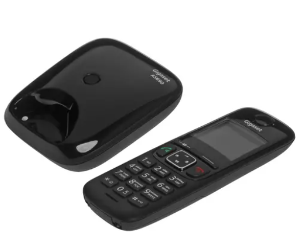 Тел. аппарат Gigaset AS690 RUS черный АОН (S30852-H2816-S301) фото