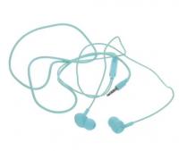 Наушники с микрофоном PERO EP14 голубой EP14BL фото