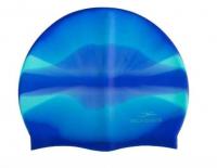 Шапочка для плавания 25DEGREES Helion Navy/green 25D21013A, силикон фото