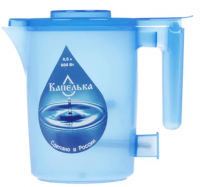 Чайник КАПЕЛЬКА 0,5л., синий фото