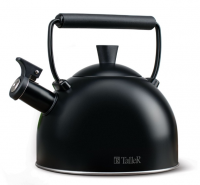 Чайник со свистком TALLER TR-11379 2,5л, черный фото