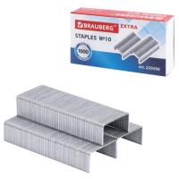 Скобы для степлера цинковое покрытие №10, 1000 штук, BRAUBERG "EXTRA", до 20 листов, 229298 купить ЦИТ Скобы для степлера цинковое покрытие №10, 1000 штук, BRAUBERG "EXTRA", до 20 листов, 229298 фото