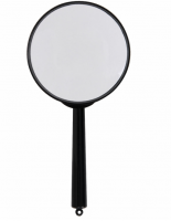 Лупа просмотровая BRAUBERG, диаметр 60 мм, увеличение 6, 451799 фото