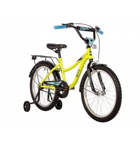 (м) Велосипед детский NOVATRACK 20"203WIND.GN22 зеленый, защита цепи А-тип, пер.ручн, зад нож тормоз фото