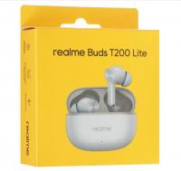 Беспроводные bluetooth наушники Realme Buds T200 Lite Storm Grey (Серый) фото