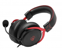 Наушники с микрофоном A4Tech Bloody M590i USB красный/черный купить ЦИТ Наушники с микрофоном A4Tech Bloody M590i USB красный/черный фото