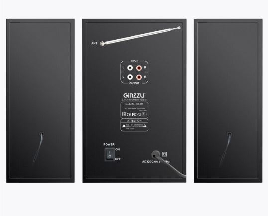 Колонки GINZZU GM-415 2.1  купить ЦИТ Колонки GINZZU GM-415 2.1  фото
