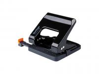 Дырокол Веrlingo до 25 л "Smart Technology" , металлический, фиксатор, линейка, черный фото