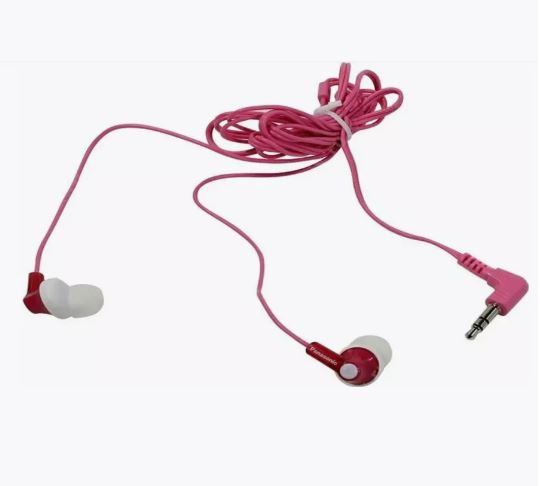 Наушники PANASONIC RP-HJE118GUP белый/розовый купить ЦИТ Наушники PANASONIC RP-HJE118GUP белый/розовый фото