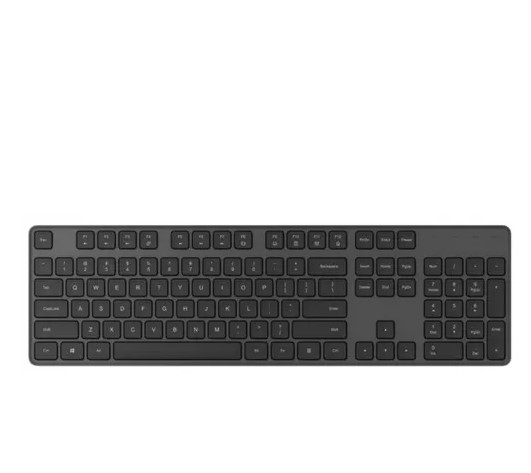 Комплект клавиатура + мышь Xiaomi Mi Wireless Keyboard and Mouse Combo (WXJS01YM) черный фото