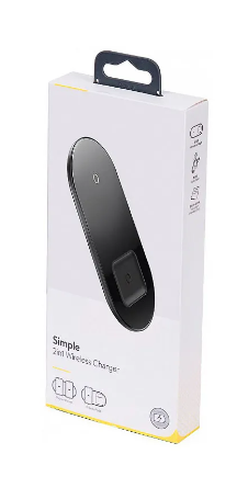 Беспроводное зарядное устройство Baseus BS-W508 Simple 18W пластик, стекло Type-C черный прозрачный купить ЦИТ Беспроводное зарядное устройство Baseus BS-W508 Simple 18W пластик, стекло Type-C черный прозрачный фото