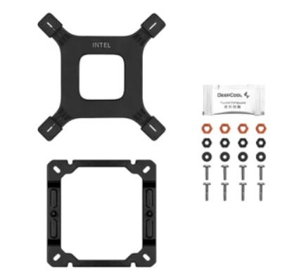 Кулер для процессора Deepcool AG400 BK ARGB Soc-1700/1200/115X/AM5/AM4 4pin 220W фото