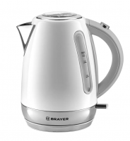 Чайник BRAYER BR6110, белый фото