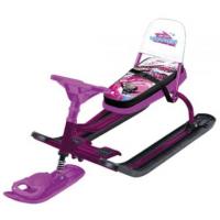 Снегокат Ника Тимка спорт 4-1 slalom (сиреневый карк) ТС4-1/SL фото