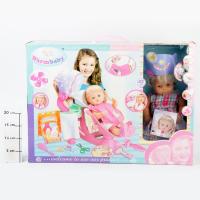 Пупс с аксесс. (нобор парикмахера) ВОХ 63*46*16см, Warm baby фото