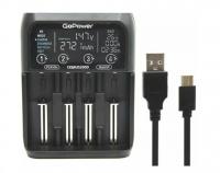 З/У для аккумуляторов GoPower Genius2000 Ni-MH/Ni-Cd/Li-ion/IMR/LiFePO4 4 слота (1/40) фото