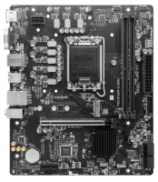 Материнская плата MSI PRO B760M-E DDR4 <S-1700 Intel B760 2xDDR4 mATX AC`97 8ch(7.1) GbLAN+VGA+HDMI> фото