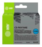 Картридж струйный Cactus CS-F6V19AE 123XL черный (480стр.) (18мл) для HP DeskJet 1110/1111/1112/2130 фото