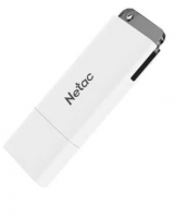 USB флеш-накопитель 64Gb Netac U185 белый USB 2.0 (NT03U185N-064G-20WH) фото
