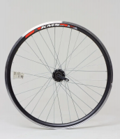 Колесо 28*(29) KMS(30 мм), заднее, двойное, DISK, втулка алюминий, под КАССЕТУ, эксцентрик 28(29)-K- фото