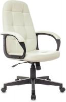 Кресло руководителя Бюрократ CH 002 слоновая кость OR-10 эко.кожа крестов. пластик CH 002 IVORY  фото