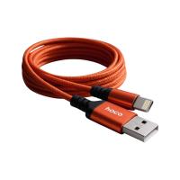 Кабель USB - Lightning HOCO X14 2м красный/черный (6957531062899) фото