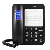 Телефон проводной TEXET TX-234 черный фото
