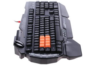 Клавиатура A4 Bloody B318 черный USB Multimedia Gamer LED  фото