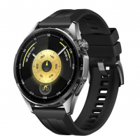 Умные часы Huawei Watch GT 6 46mm Black Fluoroelastomer Strap 55020FWF фото