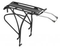 Багажник для велосипеда 24"-28" BLF-H7 STELS регулируемый алюминиевый чёрный под дисковый тормоз 010 фото