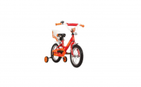 (м) Велосипед детский NOVATRACK 14"144MAPLE.RD22  красный, полная защита цепи, тормоз нож, крылья цв фото