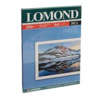 Фотобумага Lomond 0102020 A4/200г/м2/50л./белый глянцевое для струйной печати фото