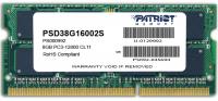 Оперативная память SO-DIMM DDR3 8Gb 1600MHz Patriot (PSD38G16002S) фото