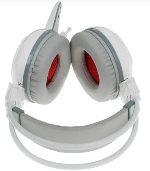 Игровые наушники с микрофоном A4 Bloody G300 белый  фото